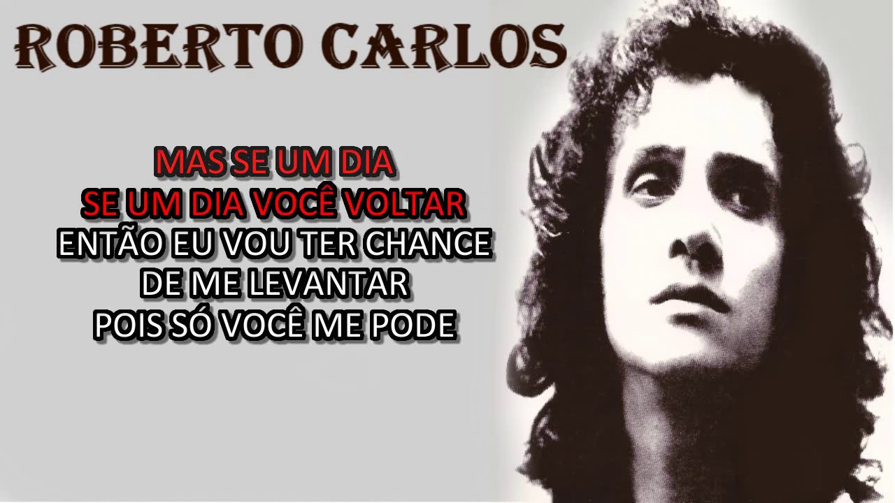 PLAYBACK ROBERTO CARLOS POR AMOR  YouTube