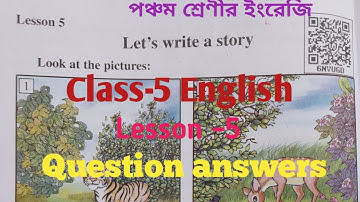 Class-5 English Lesson-5 Let