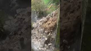 ⚠️⛔️ La tormenta derriba un puente del siglo XIX en Xunqueira de Espadanedo (Ourense) #galicia