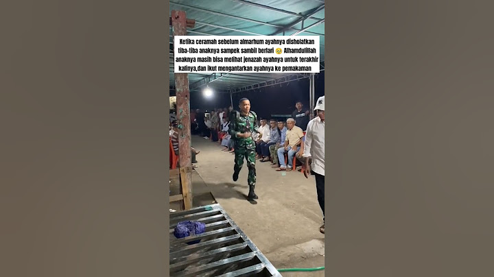 prajurit TNI berlari ketika ayah meninggal dunia ‼️ #ayah #tni #sedih #nangis #meninggaldunia #dawai