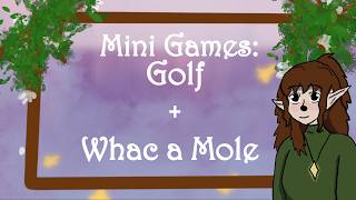RPG Maker MZ: Golf and Whac a Mole