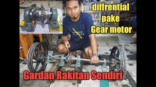 Cara Membuat Gardan Rakitan  Diffrential Mobil Mini part 1