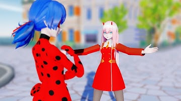Miraculous X Darling in the FranXX Zero Two JUST DO IT! Vs NO GOD PLEASE NOOO!