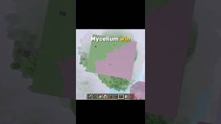Grass vs mycelium #minecraft #shorts