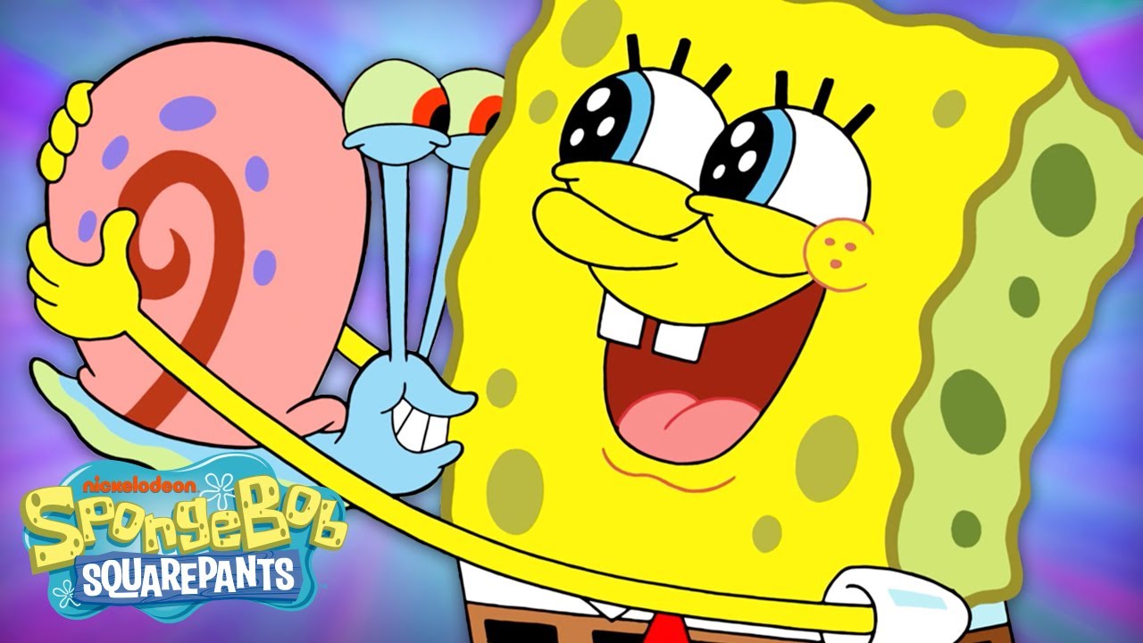 Gary Being the BEST Pet for 30 Minutes 🥰 | SpongeBob - YouTube