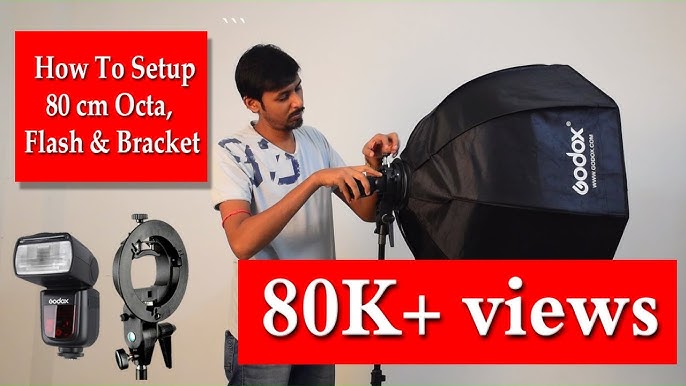 Godox SB-GUE80 80cm / 32 Inch Portable Octagon Honeycomb Grid Umbrella  Speedlite Softbox with Bowens Mount : : Electronics