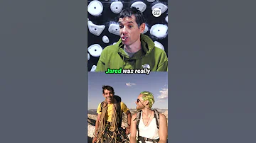 Alex Honnold Climbs With Jared Leto Alexhonnold Jaredleto Podcast Shorts 