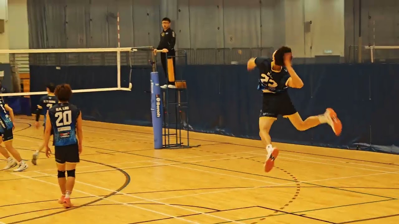 23/8/2025 香港排球總會盃 2025 [男子初賽]  D3 盧幹庭 對 D4 華青