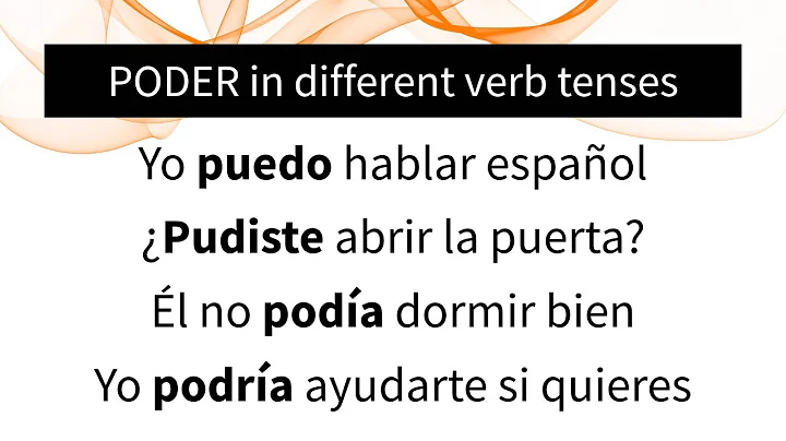 Master PODER in Every Spanish Tense Easily!