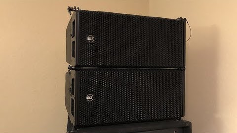 RCF HDL 6-A (Unboxing & Overview)
