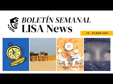 Boletín Semanal LISA News (18 - 25 marzo)