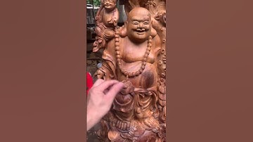 di lặc gỗ ngọc am hà giang ,Maitreya wood of Ha Giang