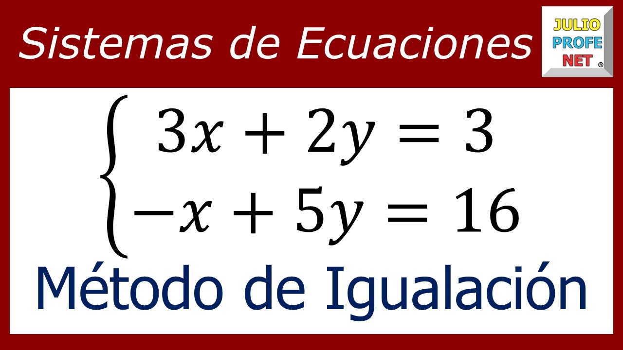 Clase digital 7: Métodos de solución de sistemas de ecuaciones lineales dos variables - Recursos Educativos Abiertos
