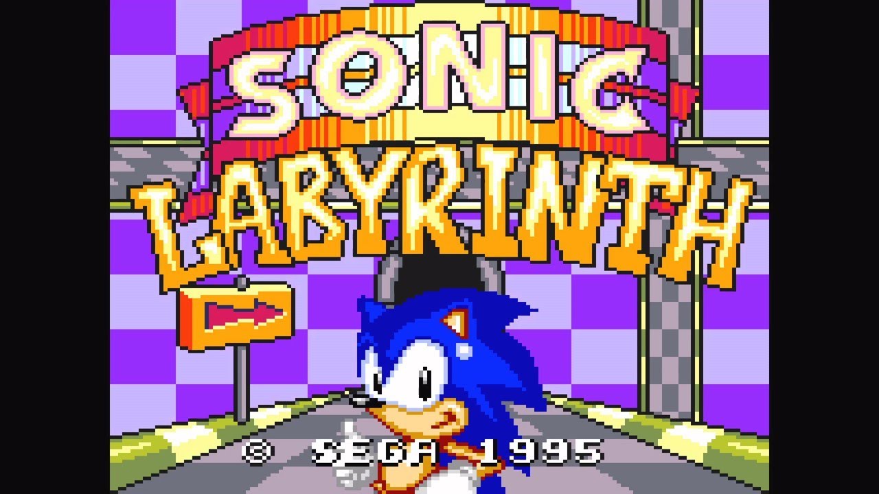  Sonic Labyrinth - Sega Game Gear : Video Games