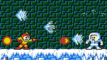 Mega Man: Iceman Boss Fight (1080p 60fps)