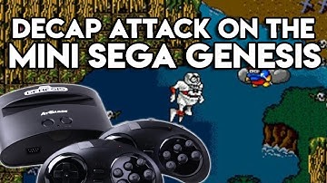 Decap Attack on The 2016 Atgames Mini Sega Genesis