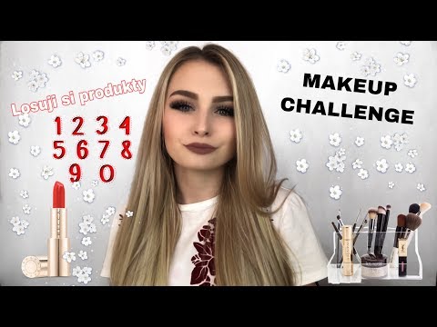 LOSUJI SI PRODUKTY, KTERÝMI SE NAMALUJI | makeup challenge | makeup tutorial | Vali Herianová