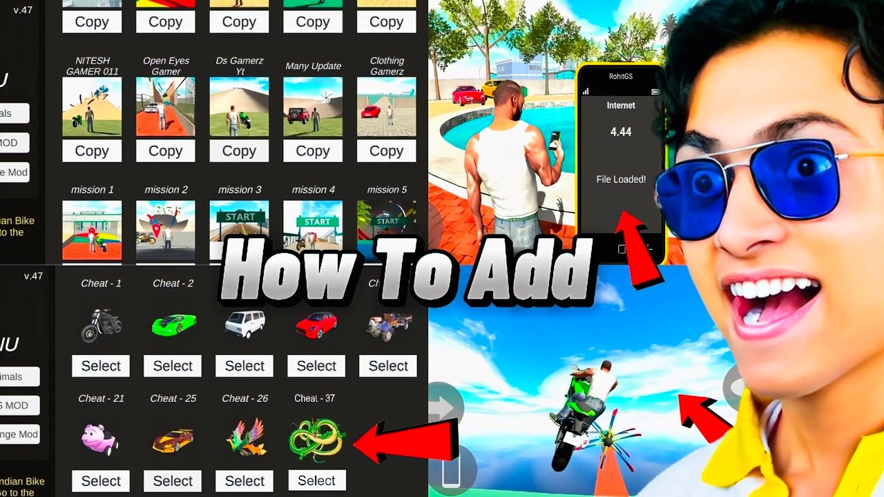 Plugin App Se All Cheat Codes Add Kare 😱 | Indian Bike Driving 3D New Update 2026