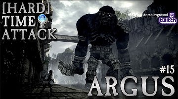 Doc Plays Hard Time Attack: Argus (Colossus #15) | Shadow Of The Colossus [PS4 Remake]