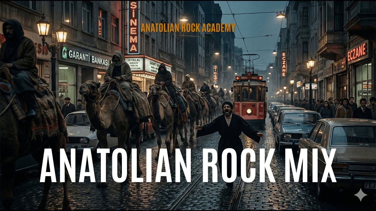 ANATOLIAN ROCK MIX: EN ÇOK DİNLENENLER #1 (1 SAAT) | Anatolian Psychedelic Rock Cover