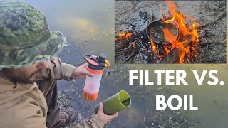 Filtering vs Boiling – What’s the Best Way to Purify Water in the Wilderness? Boiling Vs Filtering