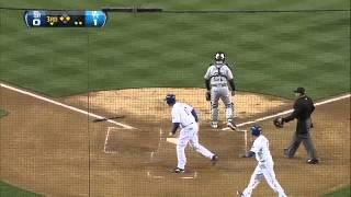 2012/04/13 Ellis' two-run single