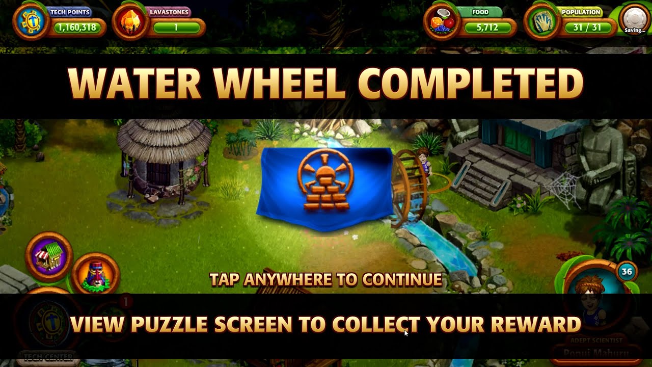 Water Wheel (Part 2) | Virtual Villagers Origins 2 Gameplay #10 - YouTube