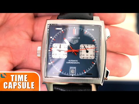 Tag Heuer Monaco Steve McQueen Watch Review - CAW211P FC6356 - Time Capsule