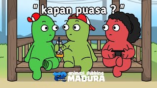 Kapan puasa ? -  animasi dubbing Madura || ep animation