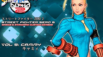 Street Fighter Alpha 2 - Cammy Custom Combos - ストリートファイター ZERO 2