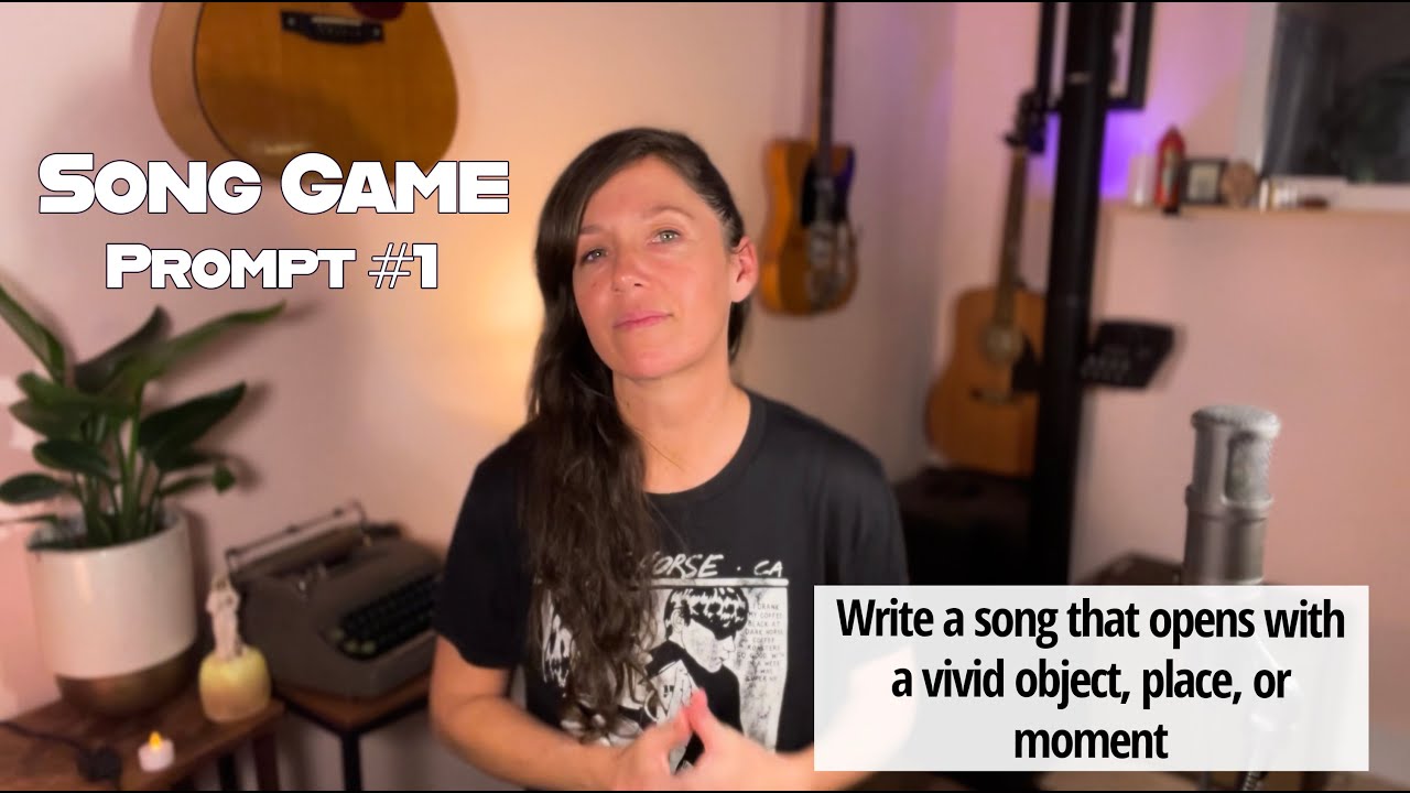 Song Prompt #1 – How to Think of the First Line of Your Song