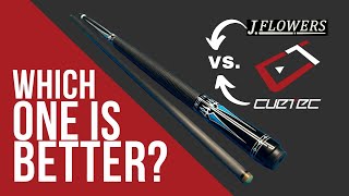 JFlowers Black Sting Cue vs. Cuetec SVB Series - I tested it for you!