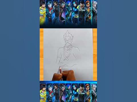 Free fire drawing 🔥🔥 #shorts YouTube