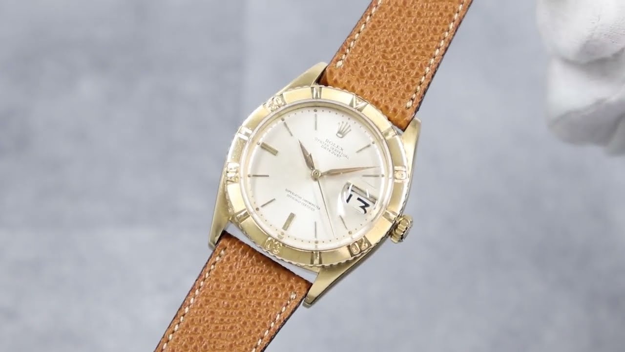 希少 ロレックス 6609 サンダーバード 第2世代 1958-1959年頃 ヴィンテージ 腕時計 動作OK / 1190 ロレックス デイトジャスト Ref-6609 SS×WG Thunderbird（RO-165／1959