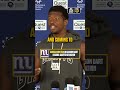 Jameis Winston on the Jaxson Dart & Abdul Carter situation #NFL #giants
