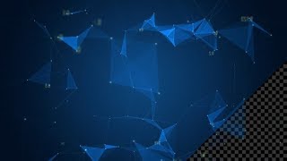 Network Data Abstract polygonal Background | Motion Graphics - Videohive template