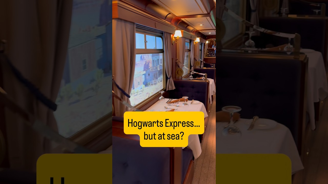 Hogwarts Express at Sea? Royal Railway on Utopia of the Seas 🚂