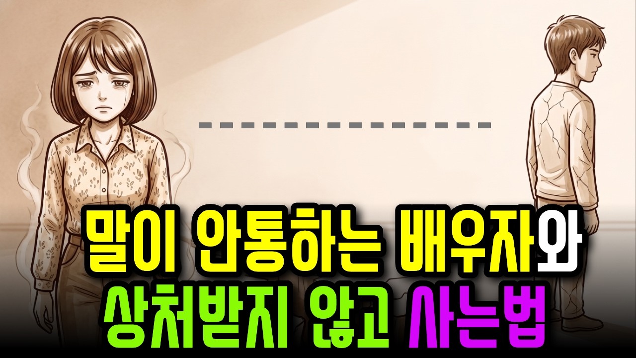 나를 지키는 대화의 기술_ 말이 통하지 않는 배우자, 이 4가지 이유 때문이었습니다
