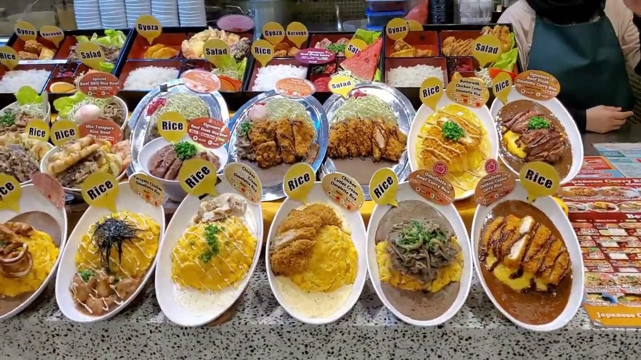 A tour of the Pavilion Mall food court, Bukit Bintang, Kuala Lumpur, Malaysia