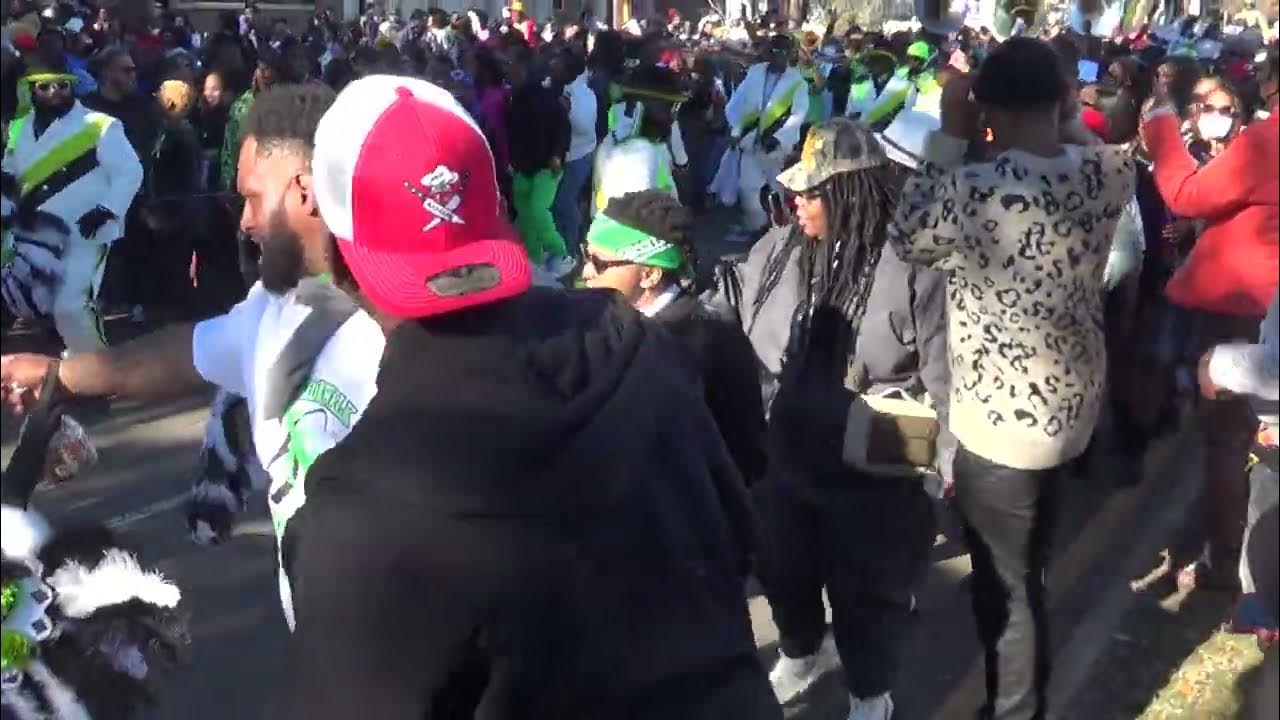 Treme sidewalk steppers 6 jan 2022 YouTube