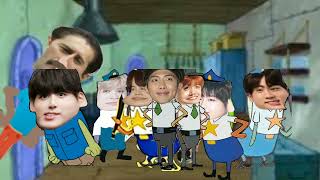 Freddie Mercury Michael Jackson Bts Police Car Krabby Patty House Meme