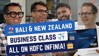 HDFC Infinia: India’s Most Loved Credit Card for FREE Luxury Travel (SQ Suites, Ritz Bali &amp; More!)