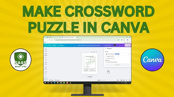 How to Make Crossword Puzzle in Canva - Quick Tutorial (2025)
