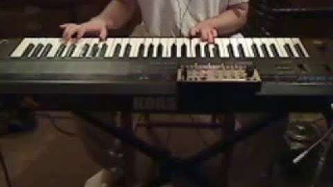 Korg DW-8000 Space Theme