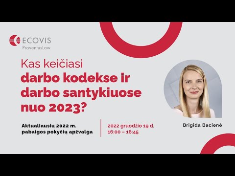 Video: Darbo dokumentacija