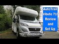 Autotrail Motorhome - Auto-Trail Tribute 715 Review & Set Up