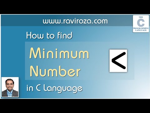 How to Find Minimum number in C | if...else example - 3 (Gujarati)