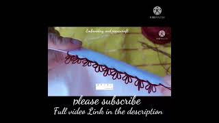 Tatting lace design|Hand embroidery tatting pattern|@EmbroideryAndpapercraft Tatting lace design|Hand embroidery tatting pattern|@EmbroideryAndpapercraft