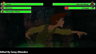 The Black Cauldron (1985) Final Battle with healthbars