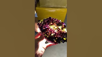 From Yindu, Inner Mongolia, China. Purple Phantom fluorite.#fluorite #minerals #gems #calcite